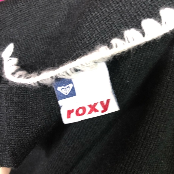 Roxy black and white scarf - Picture 4 of 4